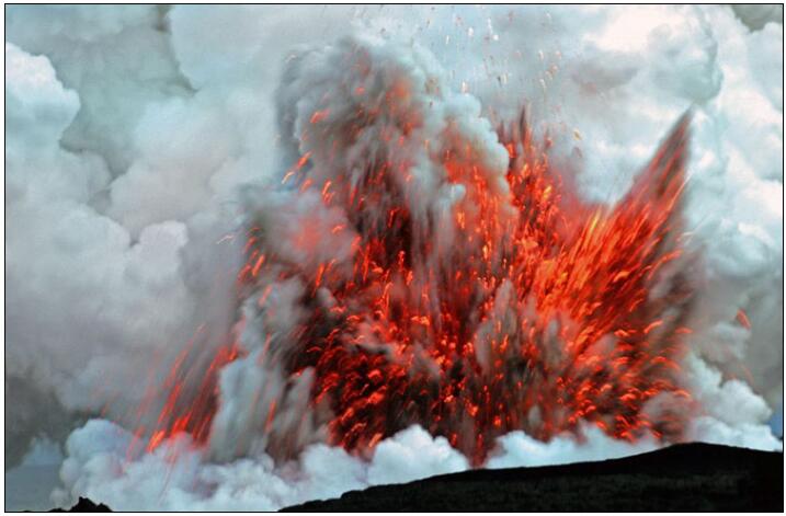 Kilauea volcano eruption